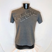 Men&#39;s Shirt Reebok Graphic T-Shirt Gray Medium - £7.57 GBP