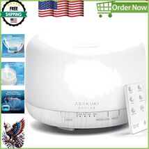 500ml Ultrasonic Essential Oil Diffuser with Remote Control for Aromathe... - $44.54