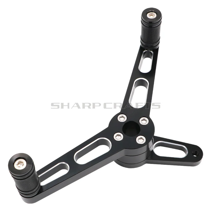 Motorcycle CNC ward Control Heel Toe Shifter Pegs Shift Lever Footpegs  Harley t - £281.55 GBP