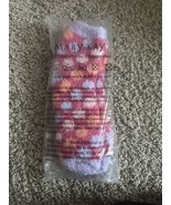 NEW Mary Kay Fuzzy Comfortable Socks 99% Polyester 1% Spandex pink purpl... - $146.41 MXN