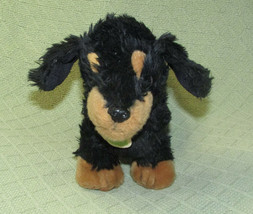 Aurora Nature Babies Dachshund Plush 13&quot; Dog Stuffed Animal Puppy With Neck Tag - £10.79 GBP