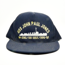 USS JOHN PAUL JONES DDG-53 HAT USN NAVY SHIP ARLEIGH BURKE DESTROYER MIS... - $18.80