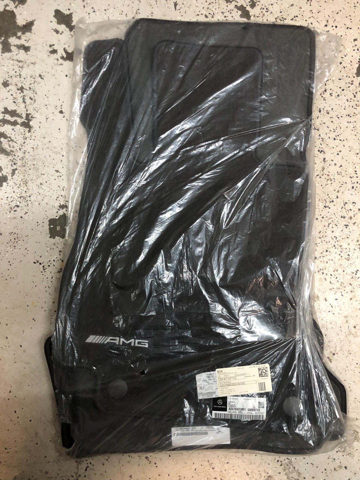 Mercedes Benz CLS Classe 450 53 AMG Velour Pavimento Tappeti Set OEM A25... - $149.95