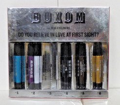 Bare Escentuals Buxom EYELINERS 6 Mini Eyeliners Set 0.01oz/0.19g Wow 6 - $19.99