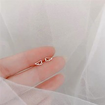 New Star 925 Silver Stud Earrings Korean Mini Small Paw Heart Butterfly Stud Ear - £6.35 GBP