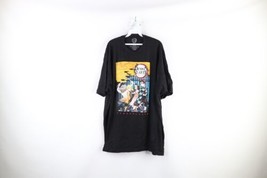 Vintage Y2K Mens 3XL Faded Spell Out Demon Slayer Kimetsu No Yaiba Anime T-Shirt - £61.19 GBP