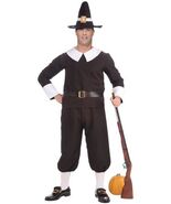 FORUM PILGRIM THANKSGIVING HOLIDAY MENS COSTUME FITS UP TO SIZE 48 - $62.55 CAD