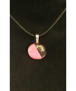 Ephemeral Glass Drop Pendant Necklace (19.123) - $20.00