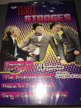 DVD The Three Stooges 4 Episoden (Disorder IN The Court Etc) Neu Mint Versiegelt - £12.10 GBP