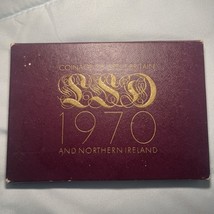 1970 Great Britain/N. Ireland PROOF SET (8) w COA - LAST PRE-DECIMAL COINS - $19.00