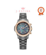 J.ESTINA [ROMANSON] Lumiere Ast Women&#39;s Metal Watch (RWRMQL2B7000CTBK0) - £290.37 GBP