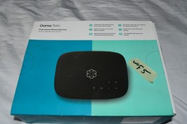 Ooma Telo Free Home Phone Service VoIP Phone - BLACK - with Original - $41.86