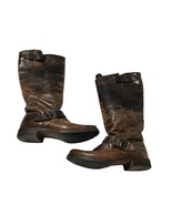 Frye Veronica Women&#39;s Leather Brown Size 8 1/2 B  w/Buckle 77604? Read - $2,272.41 MXN