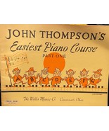 1955 Vintage John Thompson&#39;s Easiest Piano Course Part One *Pre-Owned w/... - $16.28 CAD