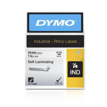 Dymo Industrial Rhino Labels 24mm (White) - Self-Laminating - $44.92