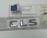 NEW OEM Mercedes CLS ONLY Part 219 817 13 15 Emblem Name Plate made in G... - £9.45 GBP