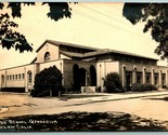 RPPC High School Gymnasium Gilroy California CA UNP Laws Photo Postcard F15 - £45.89 GBP