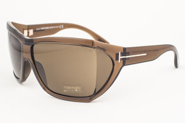 Tom Ford Sedgewick Brown / Brown Sunglasses TF402 48E 62mm - £163.22 GBP