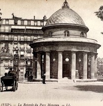 Paris France Parc Monceau Rotunda Carriage Antique Car 1910s Postcard PCBG12A - £15.02 GBP