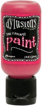 Dylusions Acrylic Paint 1oz-Pink Flamingo - £9.38 GBP