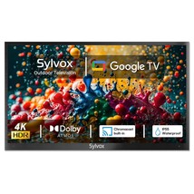 SYLVOX Smart Outdoor TV, 43 inch Outdoor Television Upgraded Google TV, ... - £1,777.74 GBP