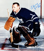 Johnny Bower Signed 8x10 Photograph - Toronto Maple Leafs - £35.38 GBP