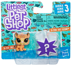 Littlest Pet Shop Series 3 Mini Pack Tag Tigerstons Pet + 1 Surprise - £14.11 GBP