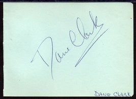 DANE CLARK  Autograph. Signed on album page. - £9.38 GBP