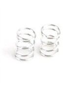 Schumacher U7887 Front Spring Silver Medium - Atom 2 (pr) - $3.99