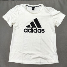 Adidas Logo Shirt Mens XL I Am Sport White Black Tee Shirt Athleisure Sport - $15.00