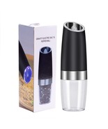 Electric Pepper Grinder Set Automatic Gravity Operation Seasoning Masher... - $58.79 CAD