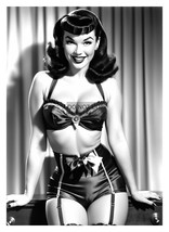 Bettie Page Sexy Celebrity PIN-UP Girl 5X7 Fantasy Ai Photo - £6.67 GBP