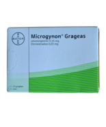 Microgynon Grageas Birth Control 21 Pills - $24.99