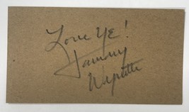 Tammy Wynette (d. 1998) Signed Autographed 3x5 Signature Card - $55.00