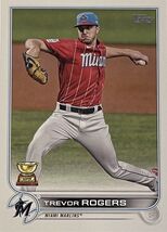 2022 Topps Series 1 Trevor Rogers - 1st Edition #24 - MLB Miami Marlins ... - $1.85