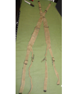 MILITARY WWII Korean War M1945 Field Pack Suspenders OD Green M-45 Strap... - €28,06 EUR