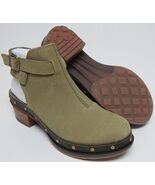 Chaco Cataluna Size US 7 M EU 38 Women&#39;s Leather Slingback Clogs Moss JC... - $100.43 CAD