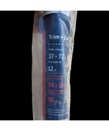 LEVOLOR Trim Go White Vinyl Roller Shade Light Filtering 37x72 - £25.32 GBP