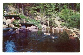 Postcard Wentworth Hall Natural Swimming Pool Jackson New Hampshire - £9.96 GBP