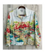 Graff by Um Company Women’s Shirt Jacket Size Medium Scenic Park Rare Find - £16.25 GBP