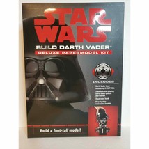Star Wars Build Darth Vader Paper Craft Model Kit with Authentic Sound E... - £15.66 GBP