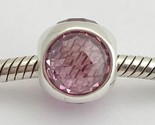 Authentic PANDORA Radiant Droplet, Pink CZ 792095PCZ, New  - £34.36 GBP