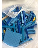 math manipulatives Homeschool Tiles Count By Tens Education lot - $753.77 MXN
