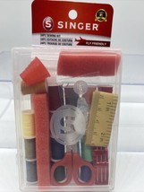 SINGER SET 00279 34pc Sewing Kit Travel Box Thread Scissor Needle Tape M... - £3.00 GBP