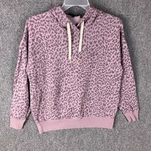 Buffalo David Bitton Hoodie Women&#39;s Small Pullover Purple Viscose Blend S - €13,86 EUR