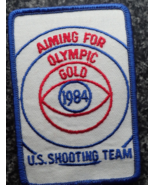 U.S. Shooting Team Patch - Aiming for Olympic Gold 1984  - $64.21 CAD