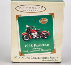 Hallmark Keepsake Miniature Harley Davidson 1948 Panhead Ornament - £15.18 GBP