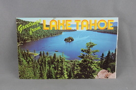 Vintage Postcard - Welcome From Lake Tahoe Emerald Bay - Dexter Press - £11.80 GBP