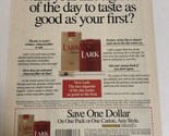 1992 Lark Cigarettes vintage Print Ad Advertisement pa20 - $6.92