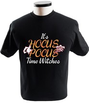 Its Hocus Pocus Time Witches Sorcery Spooky Witchcraft Halloween Party Scary Hal - £13.54 GBP+